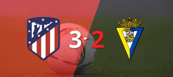 Resultado de Atlético de Madrid vs Cádiz - Primera División